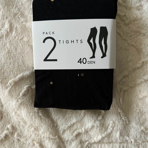 NWT Medium Patterned Tights - Picture 3 of 4